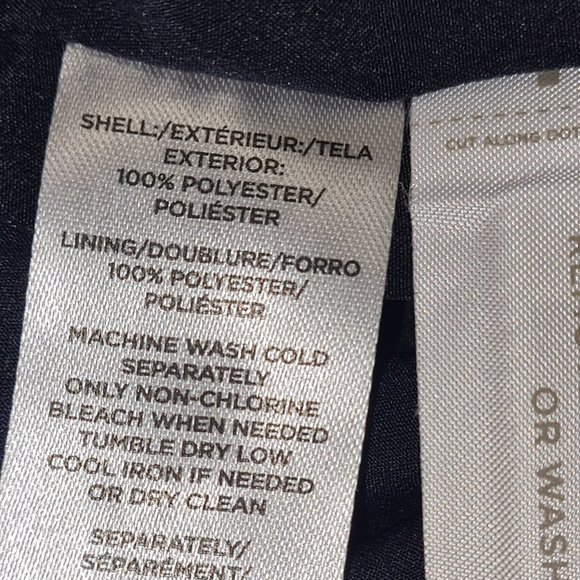 LOFT NWT Pleated Henley Dress size 6 - Picture 10 of 10